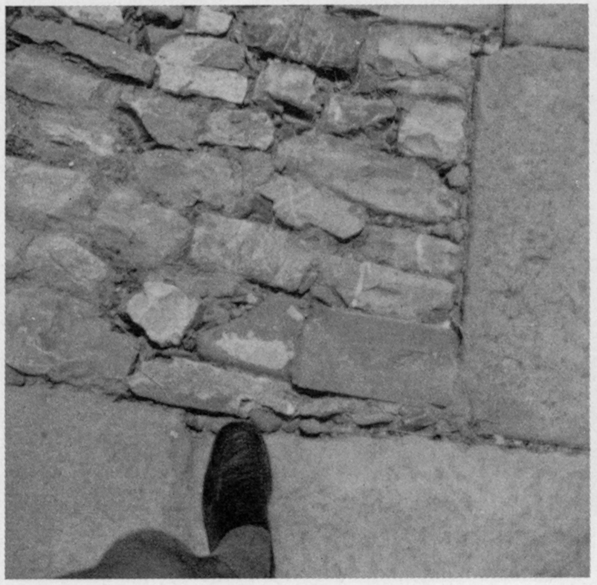 13. Schritt, Bild: Paestum 1971 © Melusine Huss.