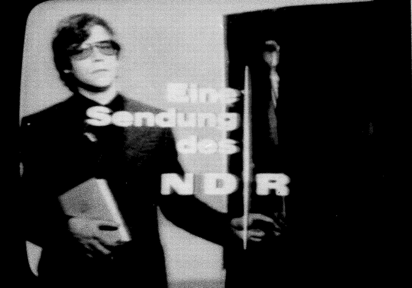 Neue Farben. Beiträge zur Filmästhetik von Bazon Brock, Bild: NDR, 1972.